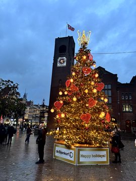 Abend im Zentrum rund um Dam und Nieuwmarkt