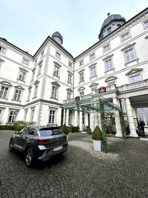 Ankunft am Schloss