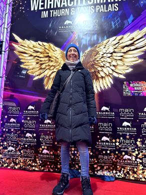 Römerberg, Altstadt und Weihnachtsmarkt am Nachmittag