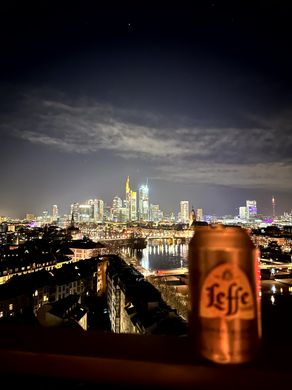 Pool, Drink und Abendessen in Frankfurt