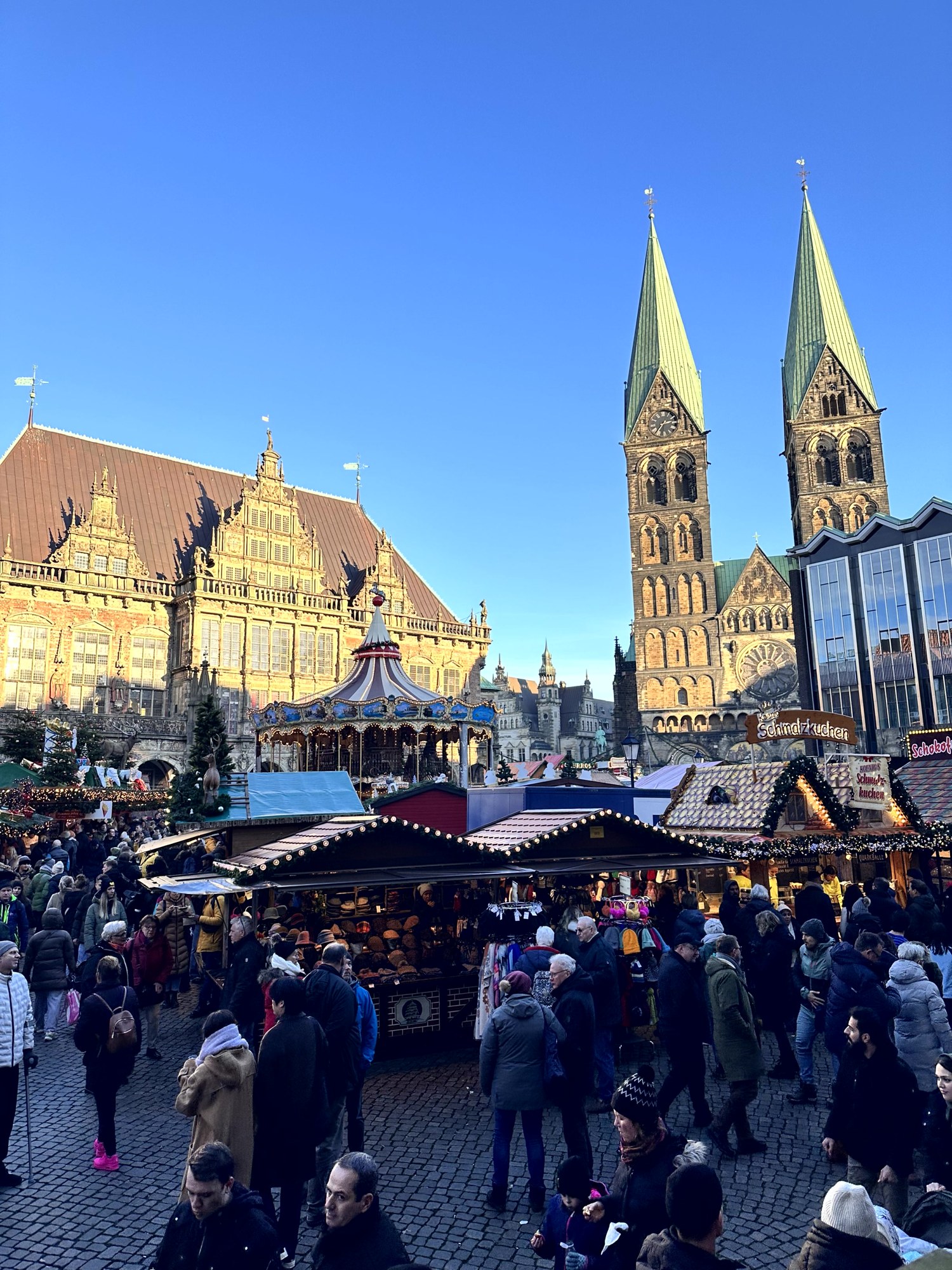 Tag 1 · Anreise, Parkhotel & Weihnachtsmarkt
