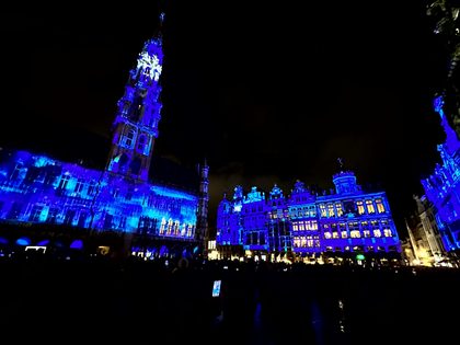 Grand-Place bei Nacht
