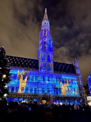 Grand-Place bei Nacht