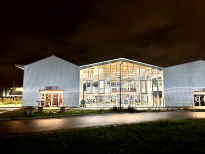 Tour & Taxis / Gare Maritime am Abend