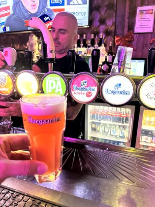Belgische Fritten, Bier und Innenstadt