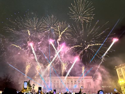 Feuerwerk zum Jahreswechsel 2023/2024