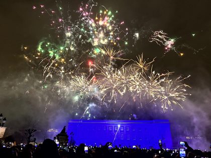 Feuerwerk zum Jahreswechsel 2023/2024