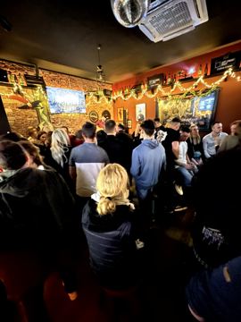 Neujahrsnacht in der Bar