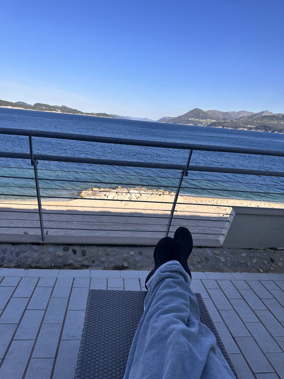 Letzter Blick auf die Adria