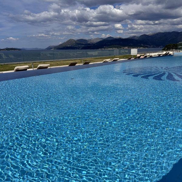 Ankommen im Valamar President Hotel mit Meerblick