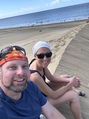Morgenspaziergang bei Maspalomas