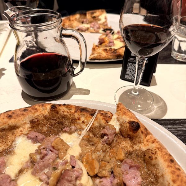 Erstes Abendessen auf Ischia