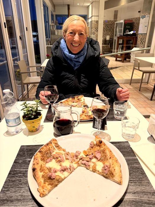 Abend – erstes Essen und Hotelstimmung