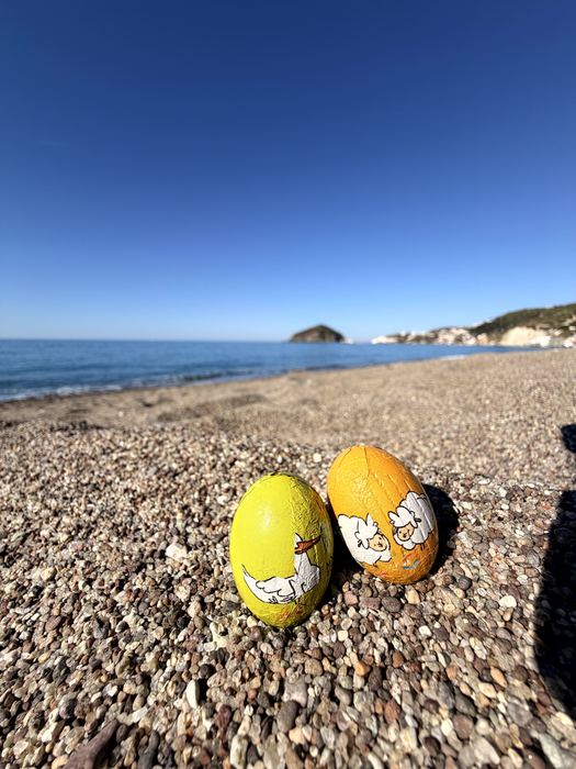 Morgen am Maronti Beach