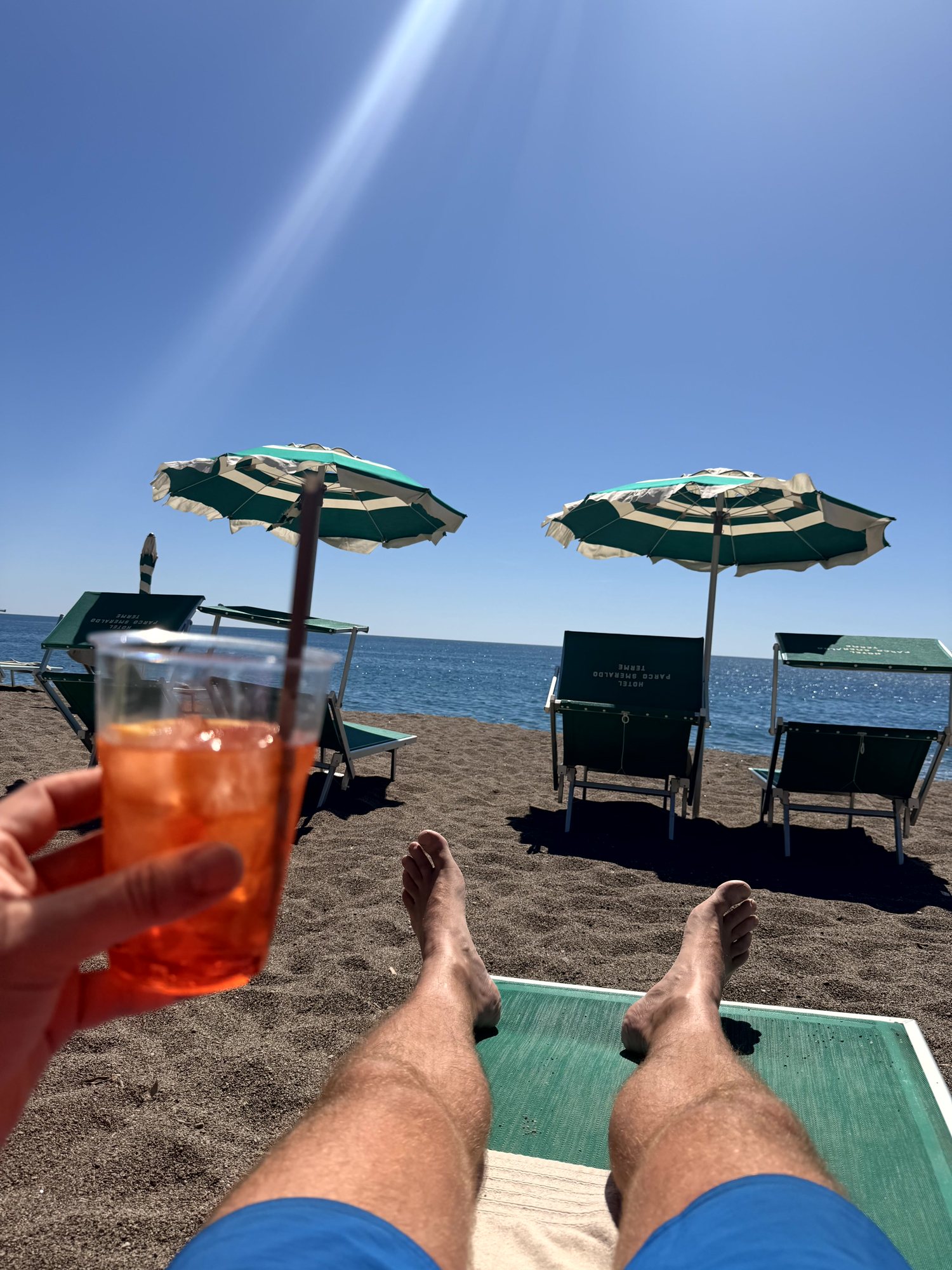 Strandpause und leichter Nachmittag