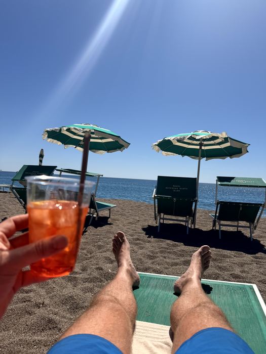 Strandpause und leichter Nachmittag