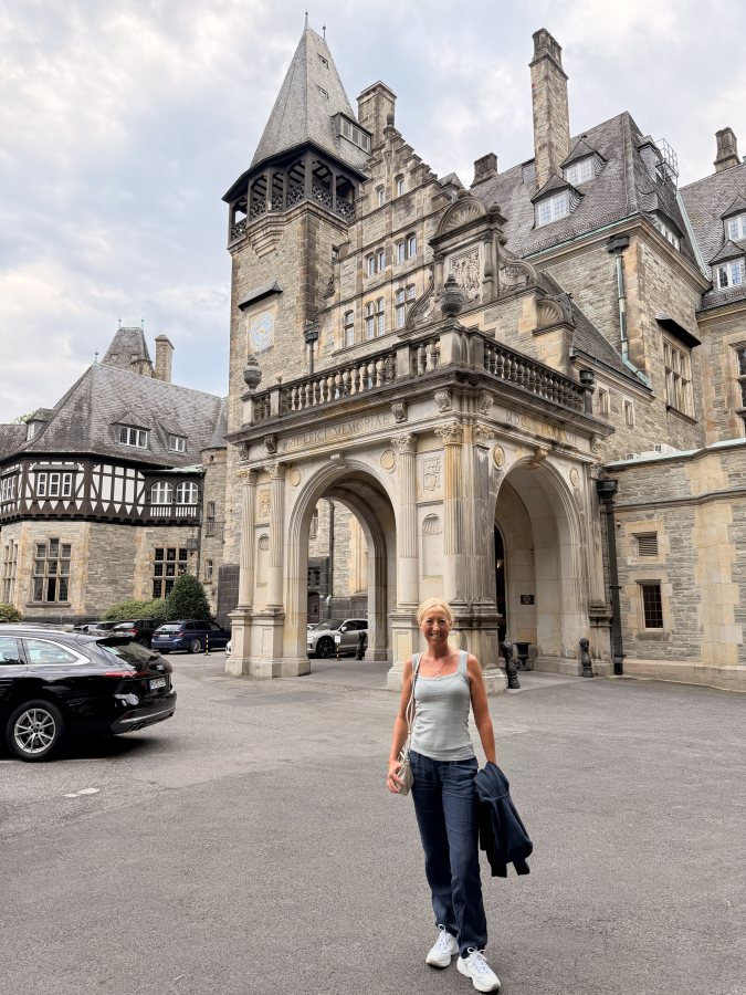Ein ruhiger Abend im Schloss