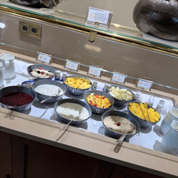Frühstück im Schlosshotel