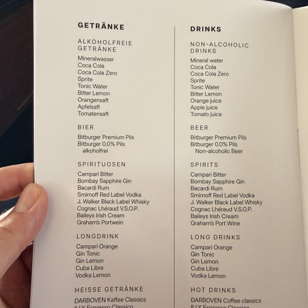 Ein unverhofftes Upgrade in die Condor Business Class