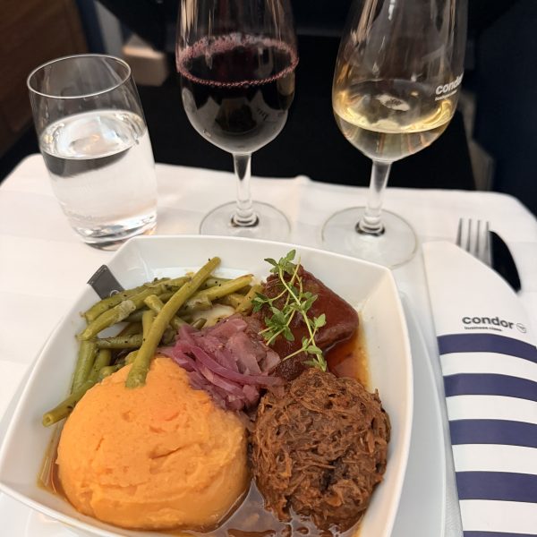 Ein unverhofftes Upgrade in die Condor Business Class