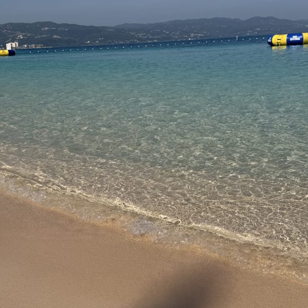 Schwimmen vor der Weiterfahrt nach Negril