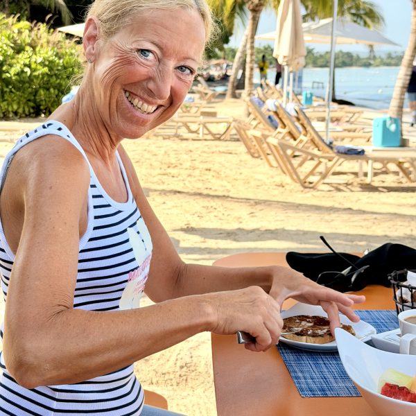 Letzter paradiesischer Morgen im Sandals