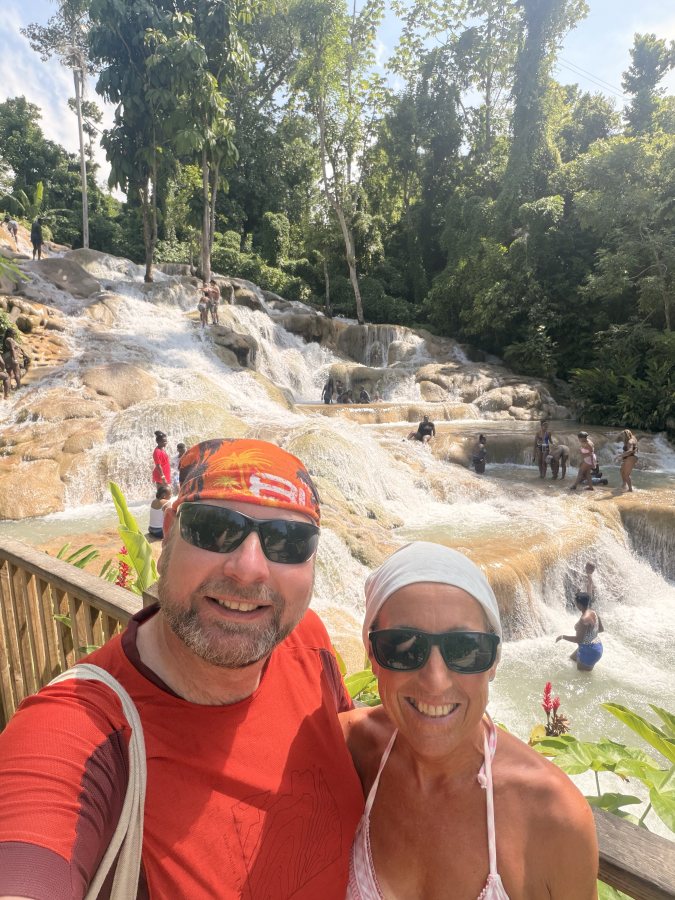 Mietwagenübernahme und Aufstieg durch die Dunn’s River Falls