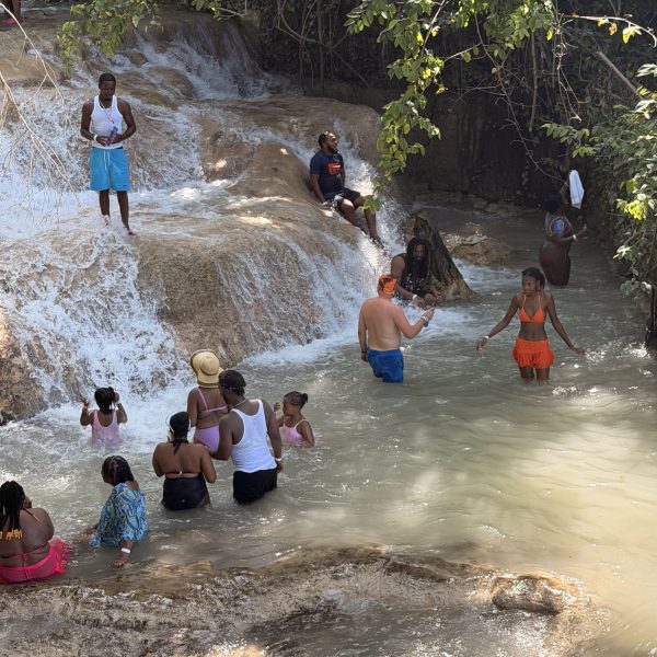 Mietwagenübernahme und Aufstieg durch die Dunn’s River Falls
