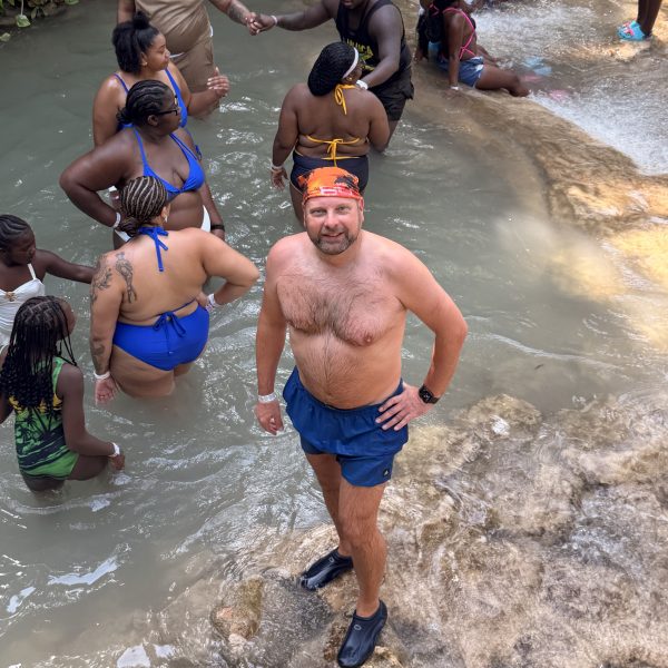 Mietwagenübernahme und Aufstieg durch die Dunn’s River Falls