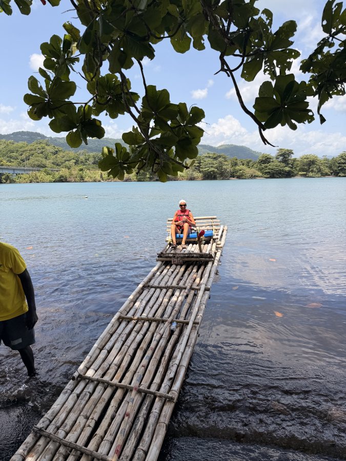 Bamboo Rafting auf dem Rio Grande