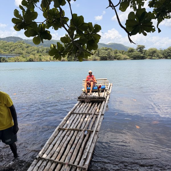 Bamboo Rafting auf dem Rio Grande