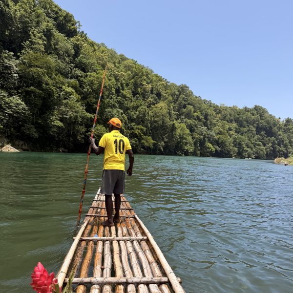Bamboo Rafting auf dem Rio Grande