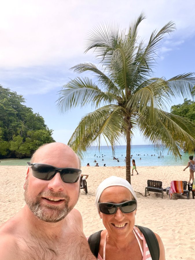 Ein später Badestopp in Frenchman’s Cove