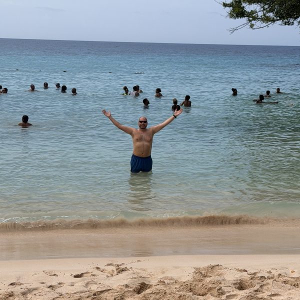 Ein später Badestopp in Frenchman’s Cove