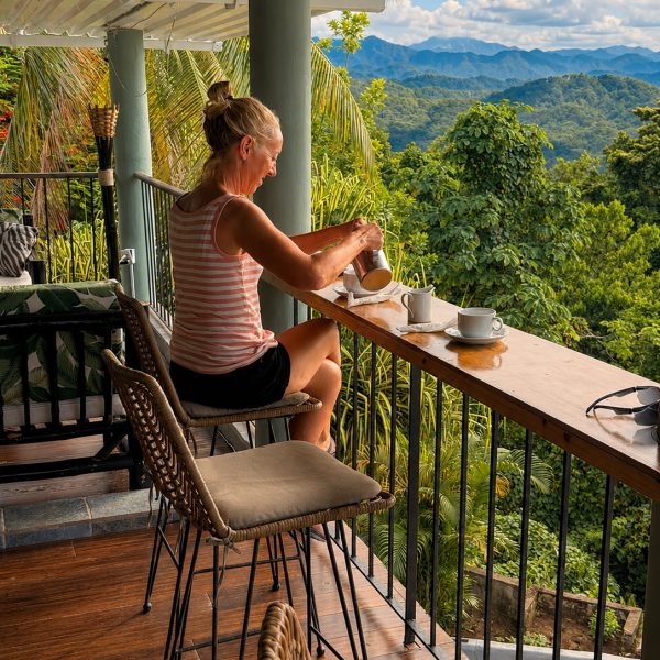 Eine Nacht mit Dschungelblick im LF Jungle Retreat