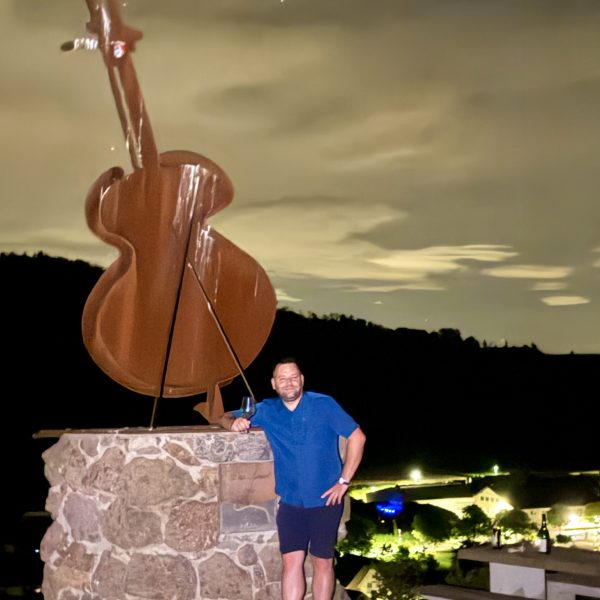 Wanderung im Weinberg