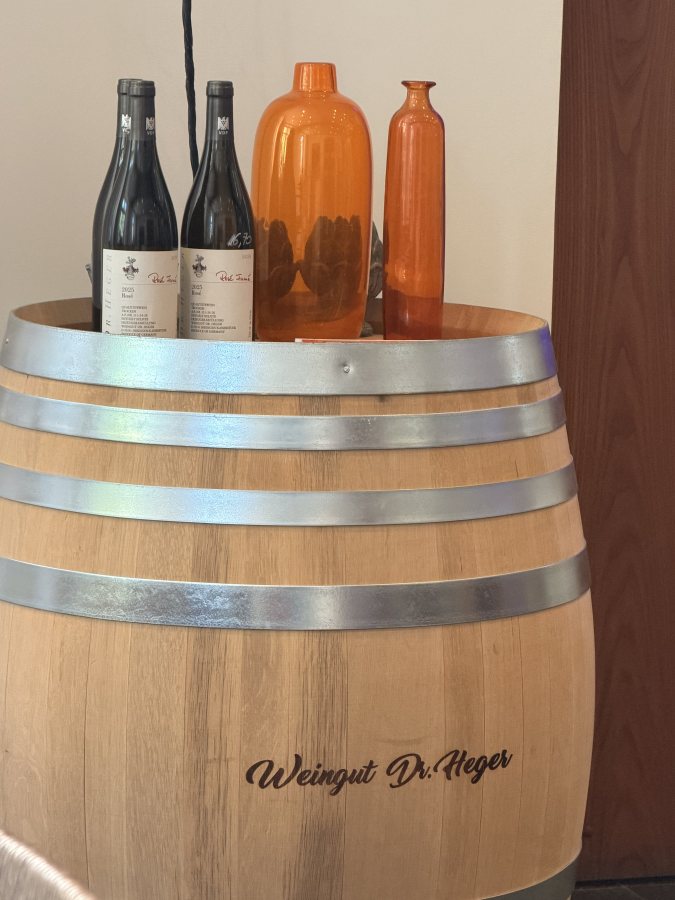 Wein, Heger und Mittagessen