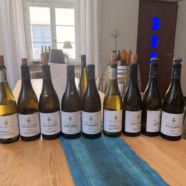Wein, Heger und Mittagessen
