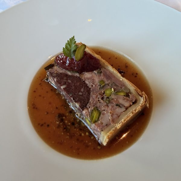 Abendessen im schwarzen Adler