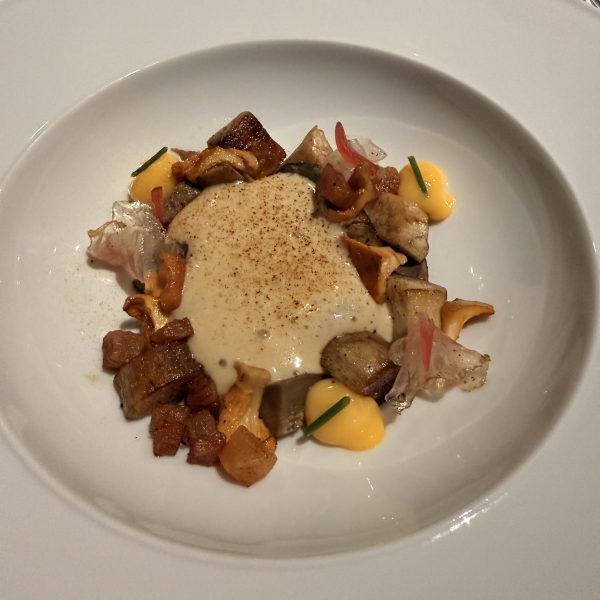 Abendessen im schwarzen Adler