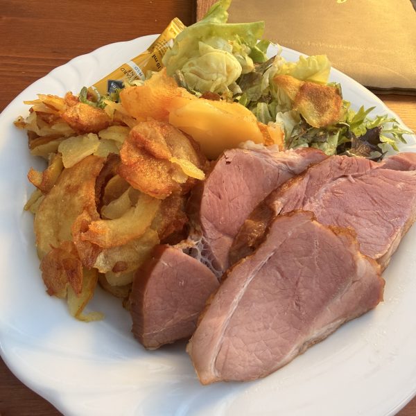 Vogelstrauße Abendessen