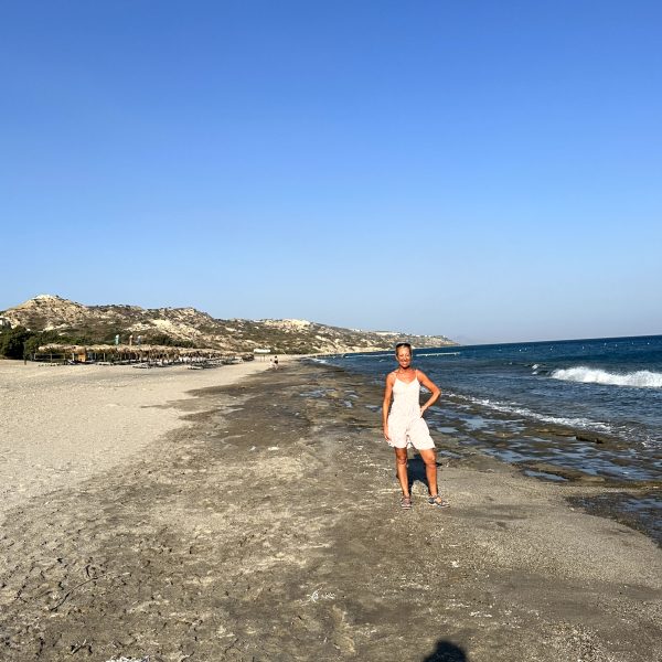 Erster Abend am Strand