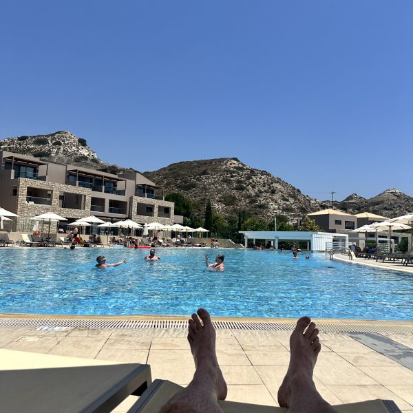 Erster voller Strandtag