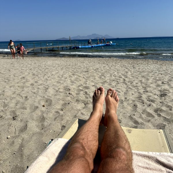 Letzter voller Badetag am Meer