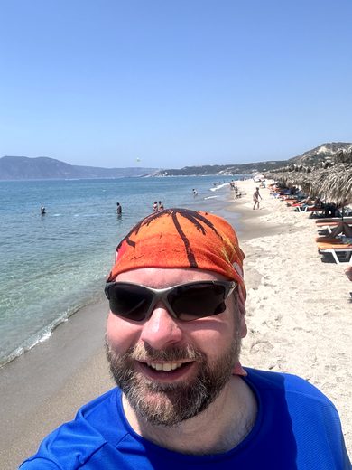 Erster voller Strandtag