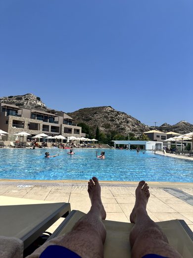 Erster voller Strandtag