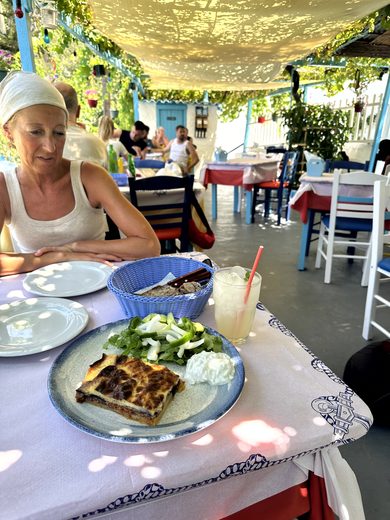 Bergdorf Zia und Aussicht über Kos