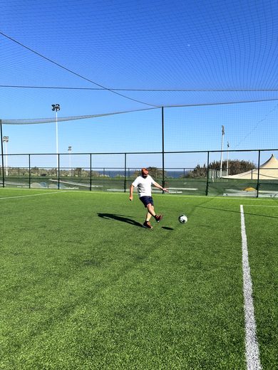 Sport, Meerblick und Hotelabend