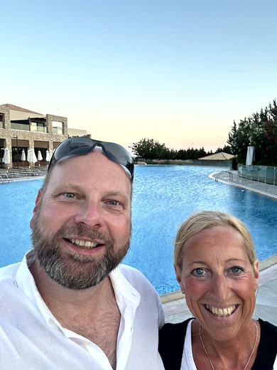 Sport, Meerblick und Hotelabend