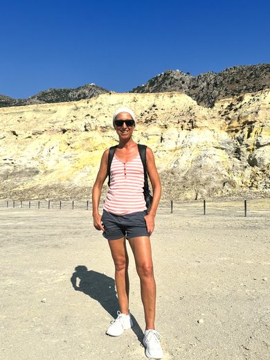 Vulkan Nisyros: Stefanos-Krater